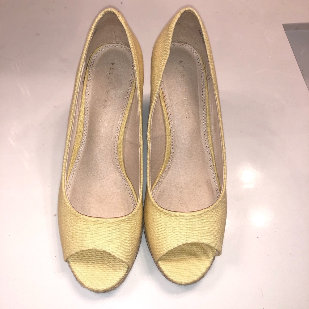 Kelly & Katie Yellow Wedges